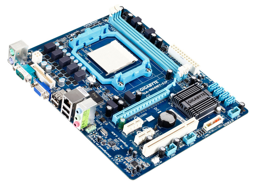 Материнская плата GIGABYTE GA-M68MT-S2P (rev. 3.0) Материнская плата GIGABYTE GA-M68MT-S2P (rev. 3.0)