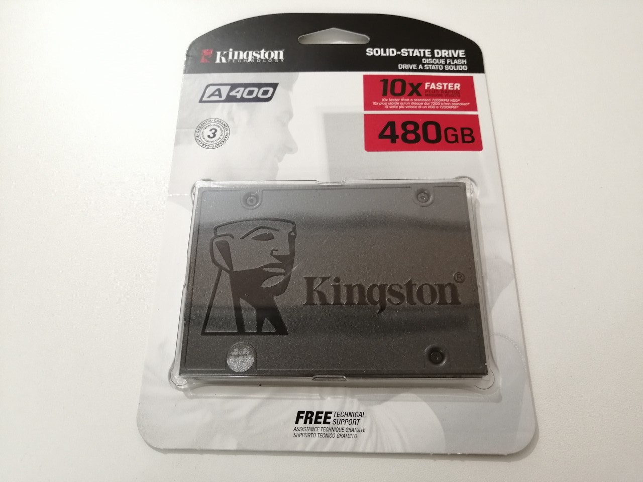 SSD накопитель kingston A400 480 Гб (SA400S37/480G) SSD накопитель kingston A400 480 Гб (SA400S37/480G)