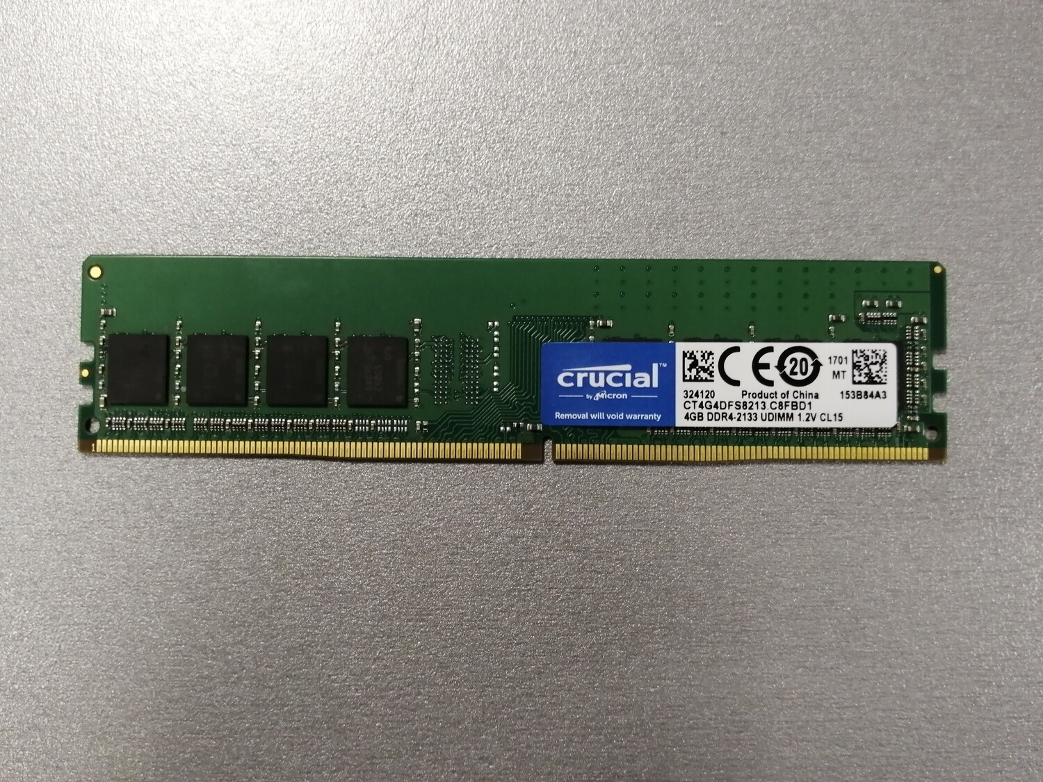 Оперативная память DDR4 Crucial CT4G4DFS8213 4GB Оперативная память DDR4 Crucial CT4G4DFS8213 4GB