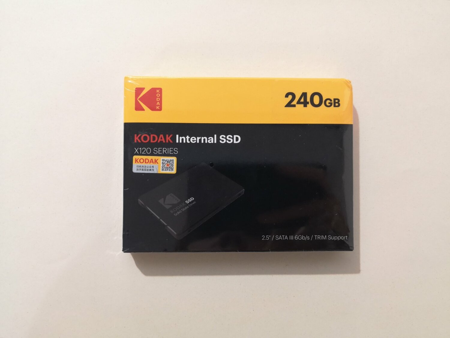 SSD накопитель KODAK X120 PRO, 240 Гб